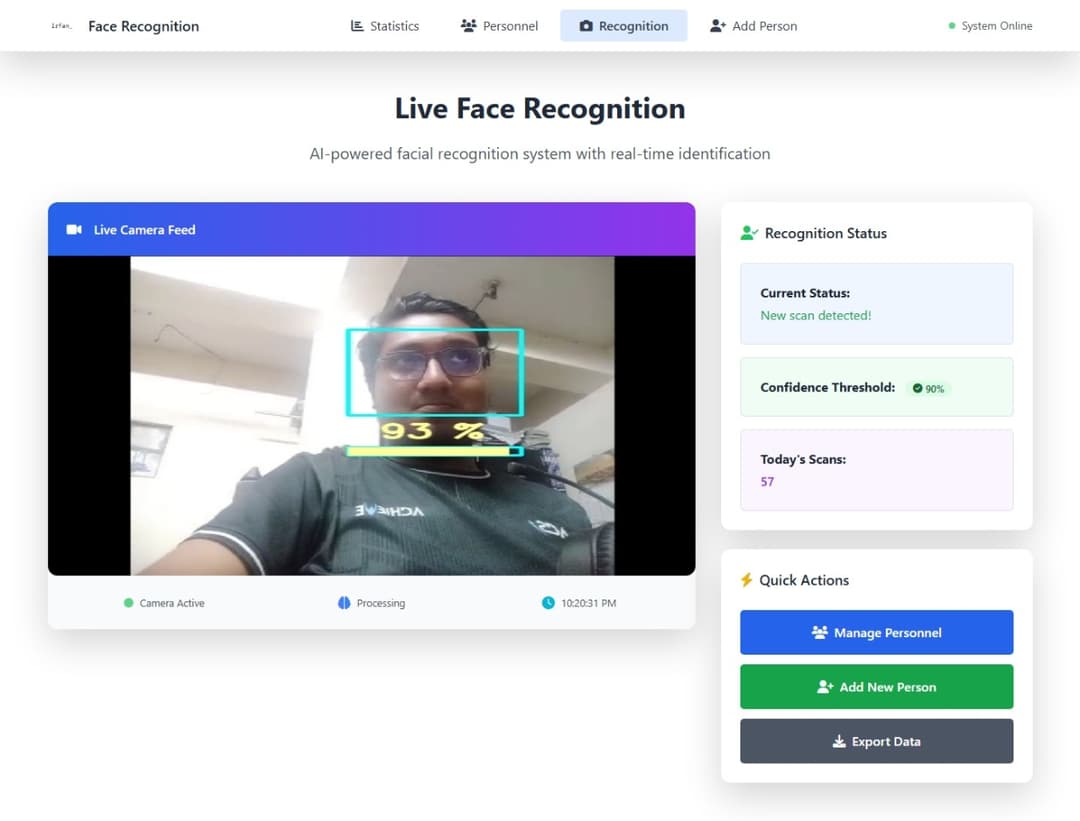 Face Recognition System